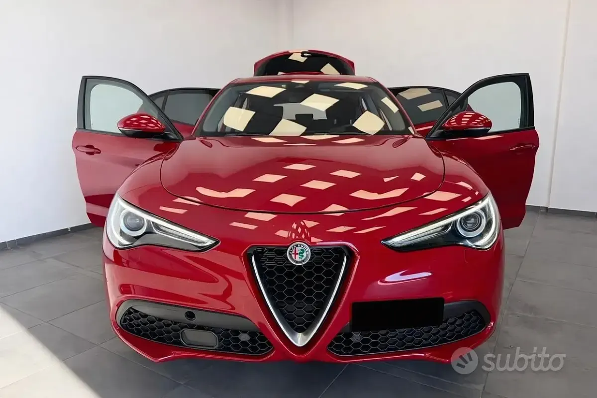 Usata Alfa Romeo Stelvio Executive 190 CV (139 kW) 2019 Rosso SUV