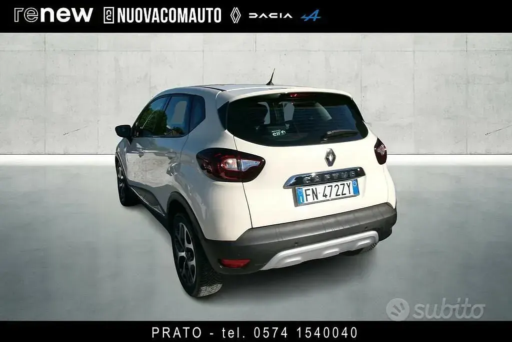 Usata Renault Captur Intens 110 CV (80 kW) 2018 Bianco avorio SUV