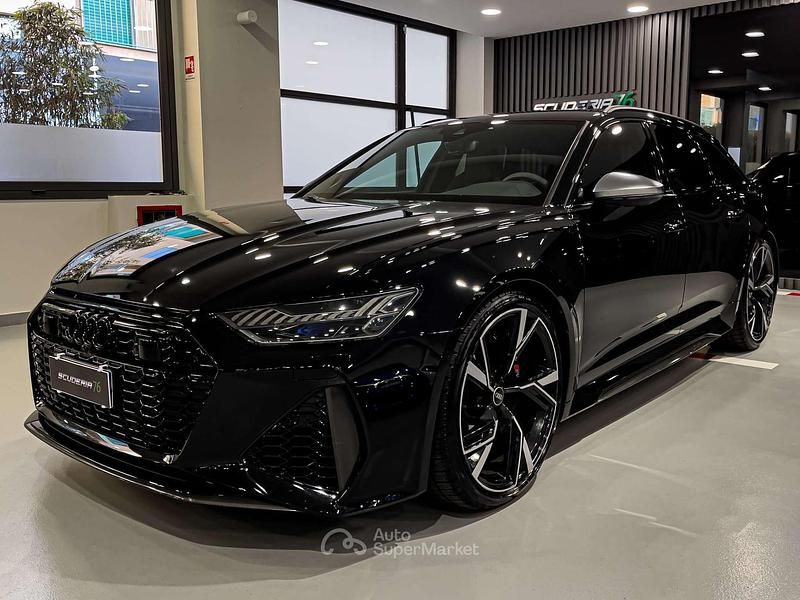 Nero Usata 2020 Audi RS6 Ambiente Station wagon | 85.900 € (Cara) - Immagine 1/4