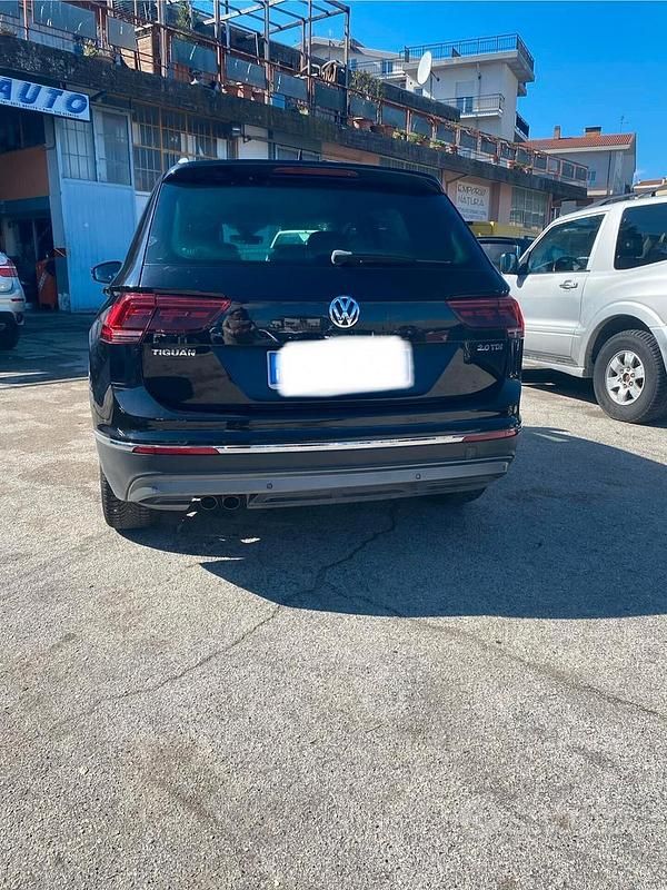 Usata VW Tiguan Style 150 CV (110 kW) 2018 Nero SUV