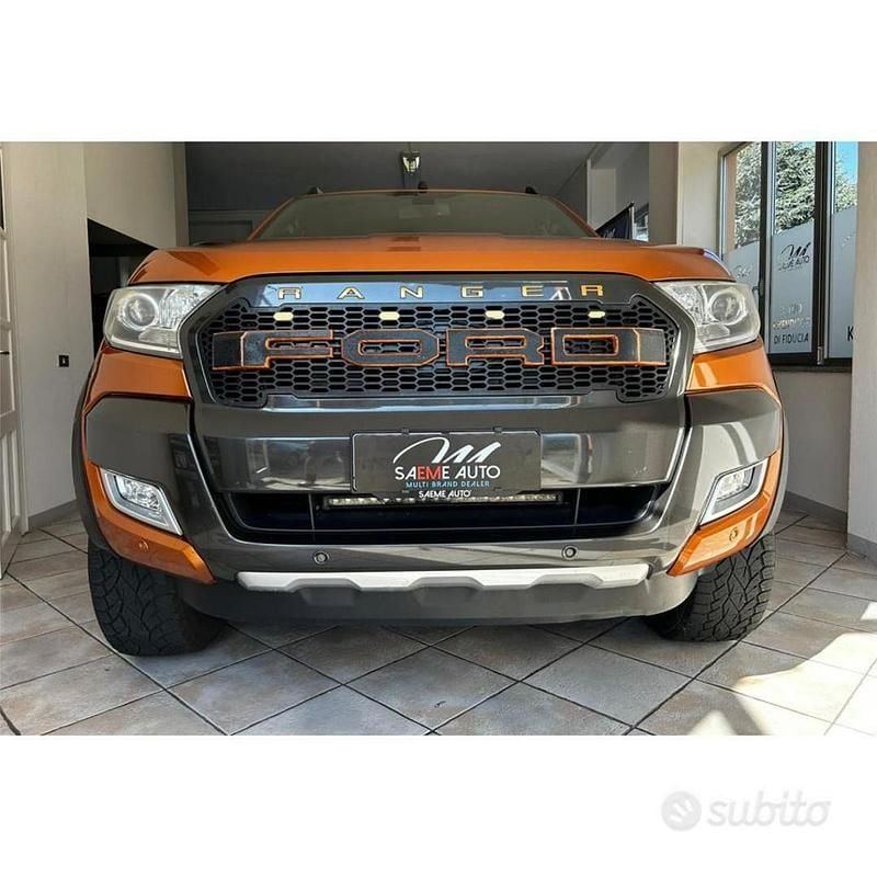 Usata Ford Ranger Wildtrack 200 CV (147 kW) 2018 Arancione Pick-up