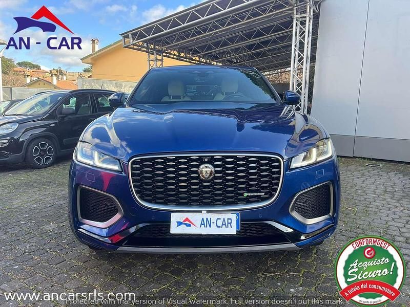 Usata Jaguar F-Pace R-Dynamic 204 CV (150 kW) 2021 Blu/azzurro SUV