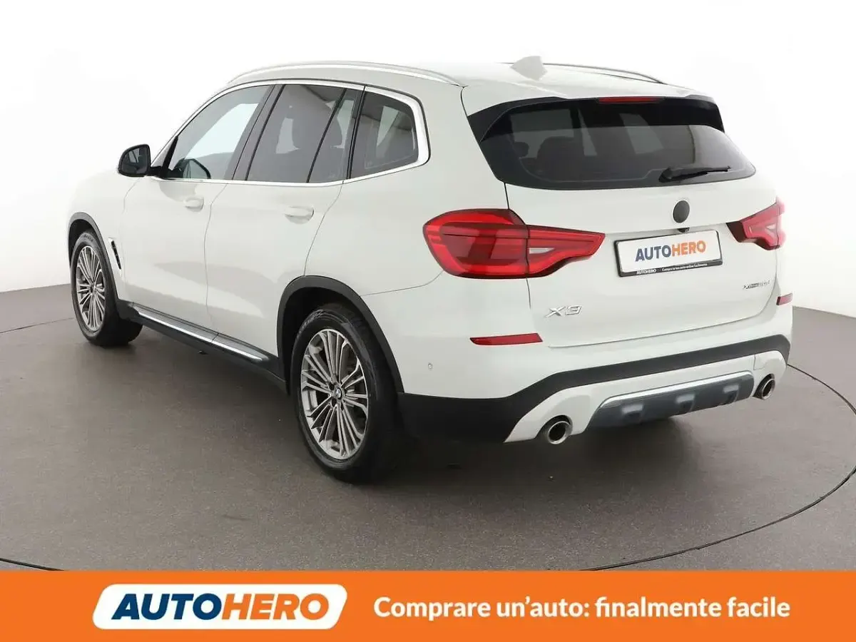 Usata BMW X3 Luxury Line 190 CV (139 kW) 2019 Bianco SUV