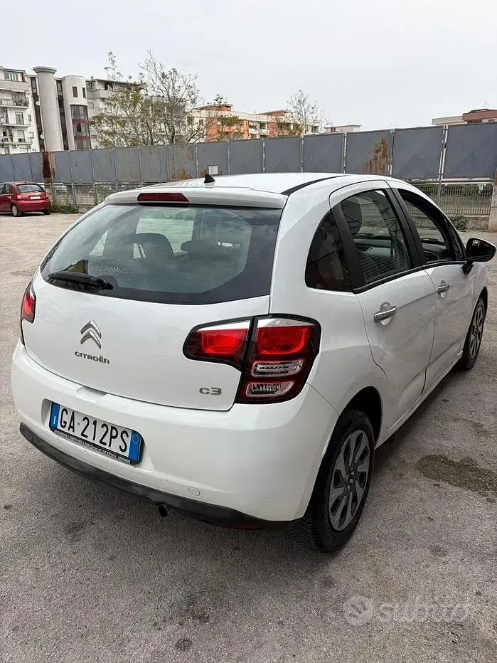 Usata Citroën C3 Exclusive 82 CV (60 kW) 2014 Bianco Berlina