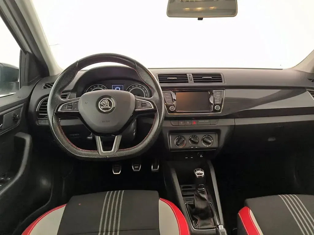 Usata Skoda Fabia Monte Carlo 75 CV (55 kW) 2017 Bianco Utilitaria