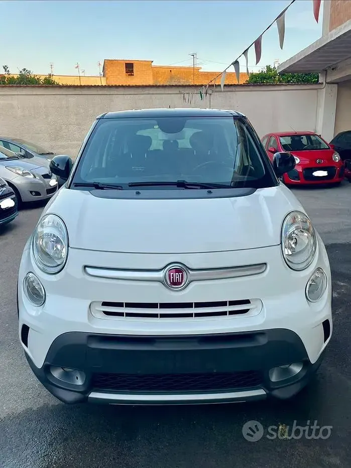 Usata Fiat 500L Trekking 85 CV (62 kW) 2015 Bianco Monovolume