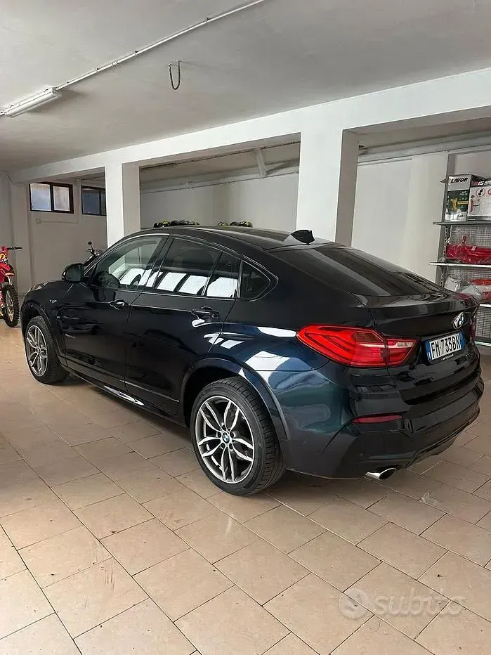 Usata BMW X4 M Sport 190 CV (139 kW) 2017 Bluazzurro SUV