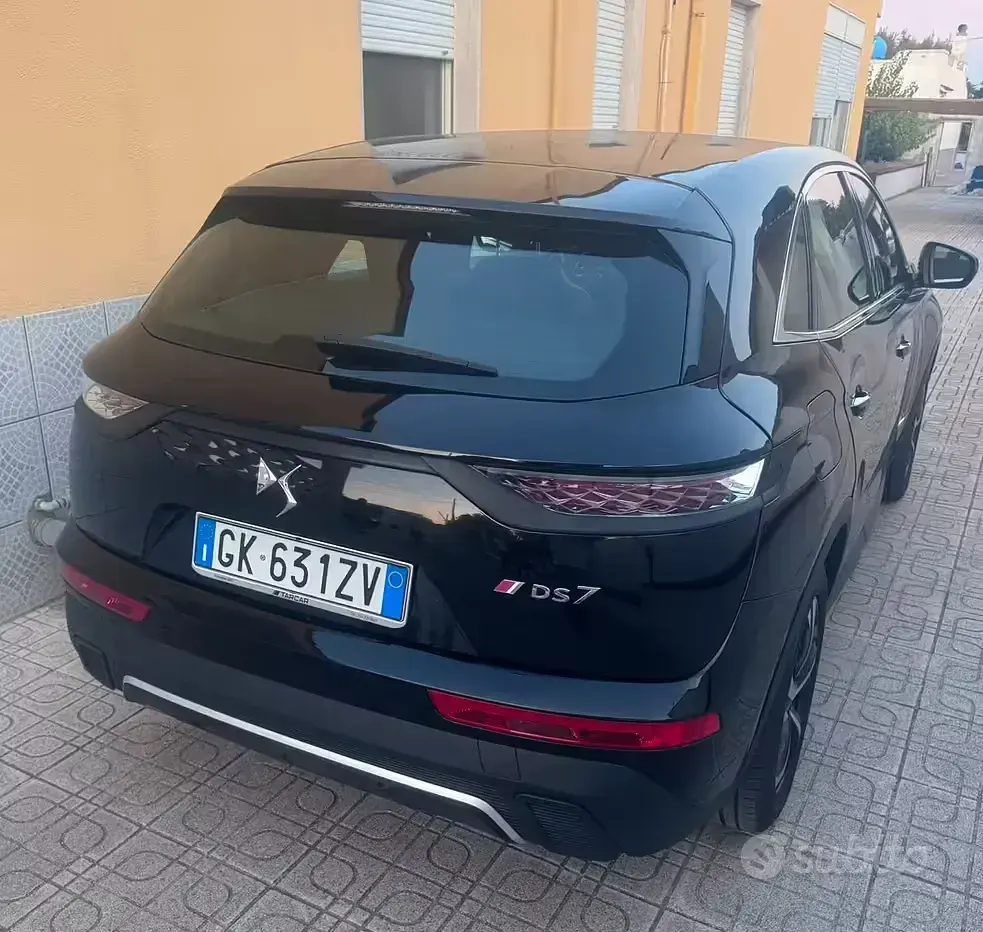 Usata DS Automobiles DS7 Crossback Performance 131 CV (96 kW) 2019 Nero SUV