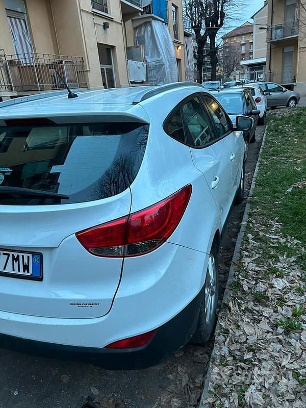 Usata Hyundai ix35 115 CV (84 kW) 2010 Bianco SUV