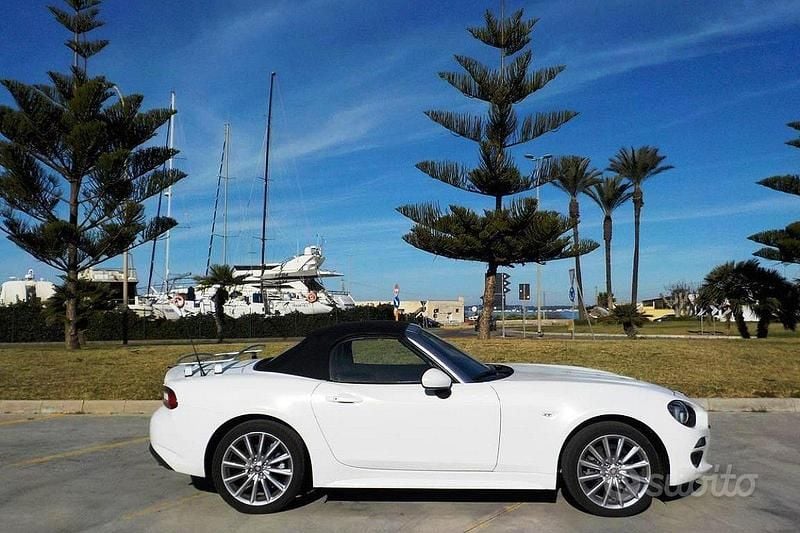 Usata Fiat 124 Spider Lusso 2016 Bianco Cabrio
