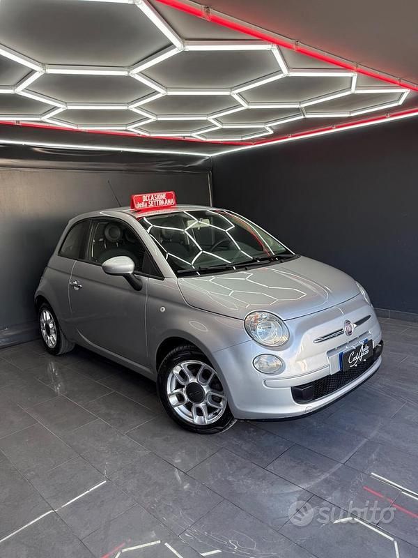 Begagnad Fiat 500 Sport 95 HK (69 kW) 2012 Grå Sedan