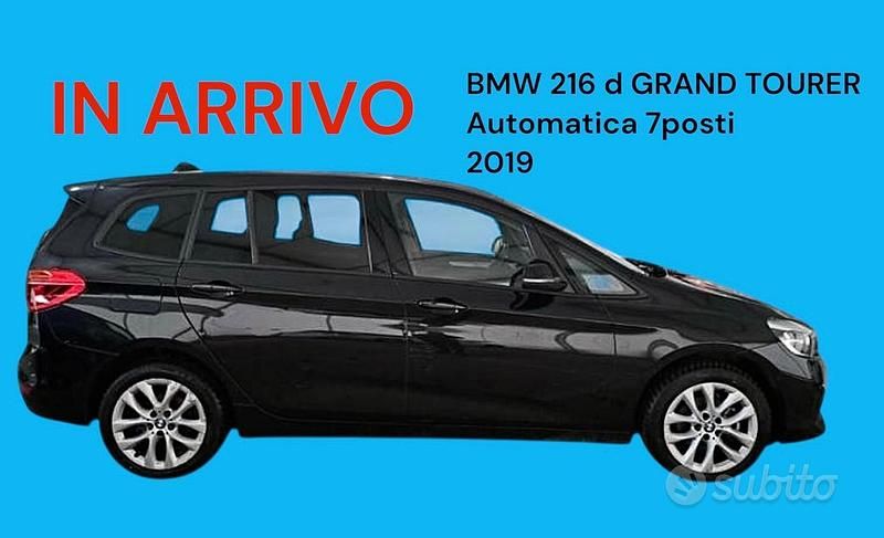 Begagnad BMW 216 116 HK (85 kW) 2019 Svart Kombi