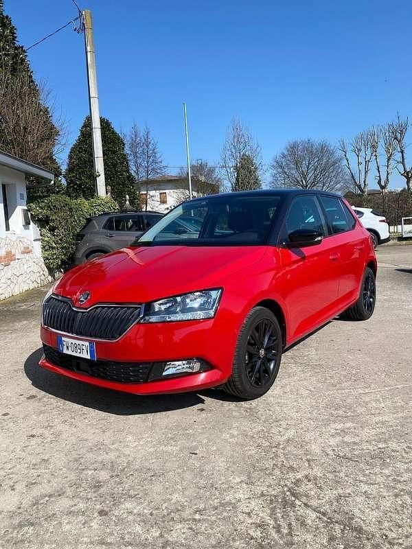 Usata Skoda Fabia 75 CV (55 kW) 2019 Rosso Berlina