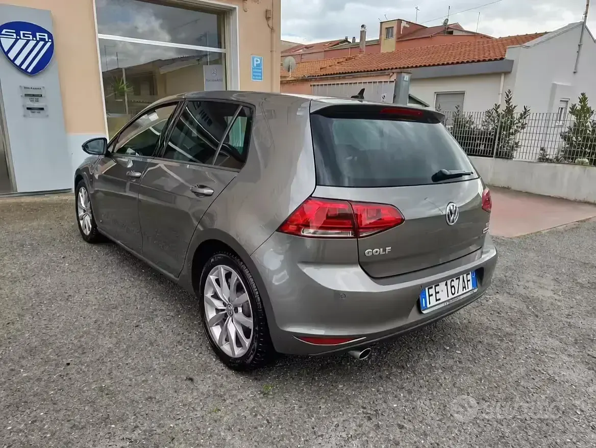 Usata VW Golf VII Executive 110 CV (80 kW) 2016 Grigio Berlina
