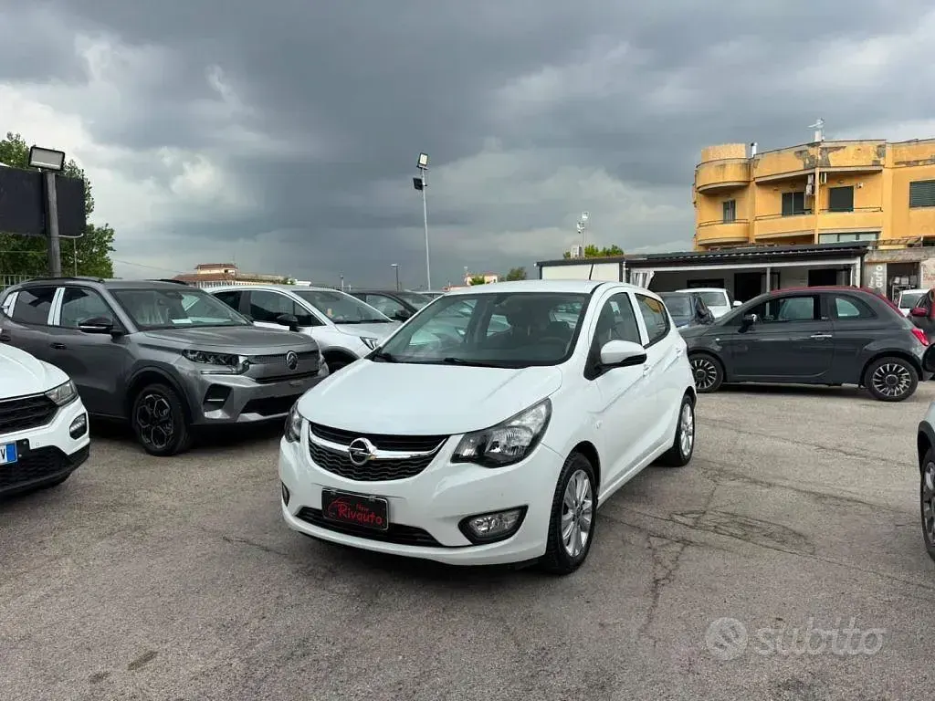 Usata Opel Karl Rocks S 75 CV (55 kW) 2018 Bianco Utilitaria