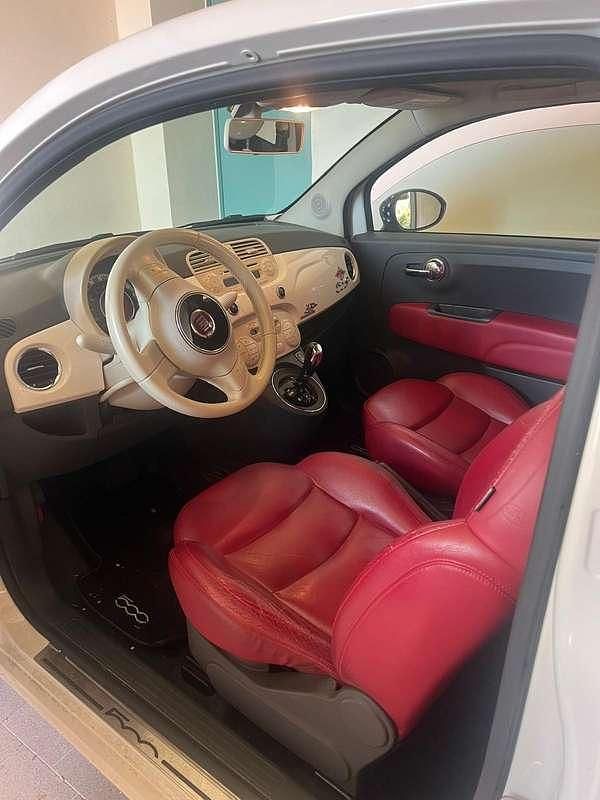 Usata Fiat 500C Lounge 69 CV (50 kW) 2013 Bianco Cabrio