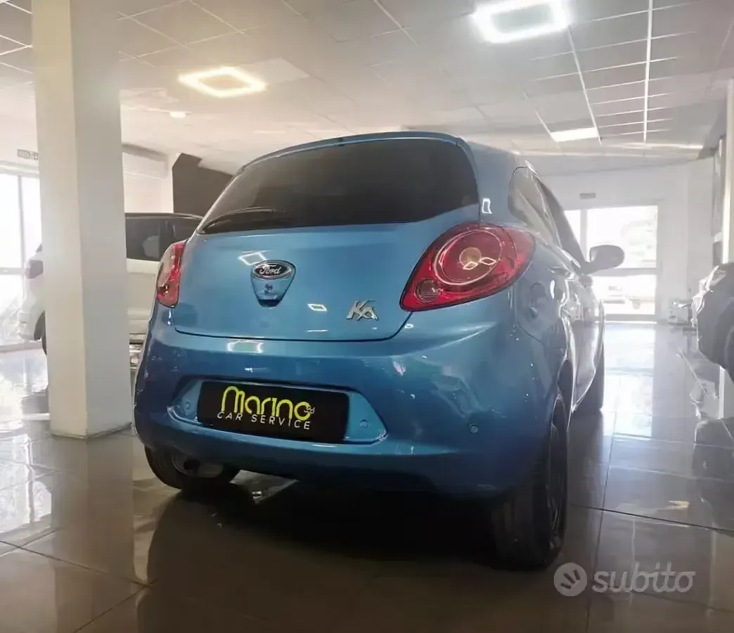Usata Ford Ka 69 CV (50 kW) 2013 Blu Utilitaria