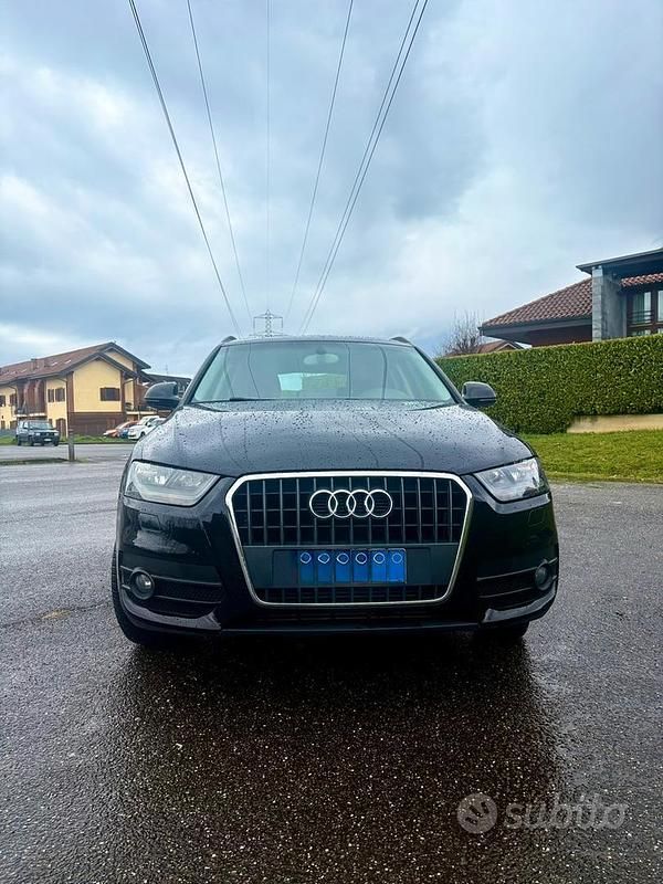 Usata Audi Q3 Advanced Plus 140 CV (102 kW) 2014 Nero SUV