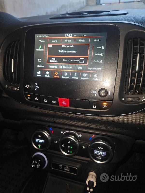 Usata Fiat 500L 95 CV (69 kW) 2017 Grigio Monovolume