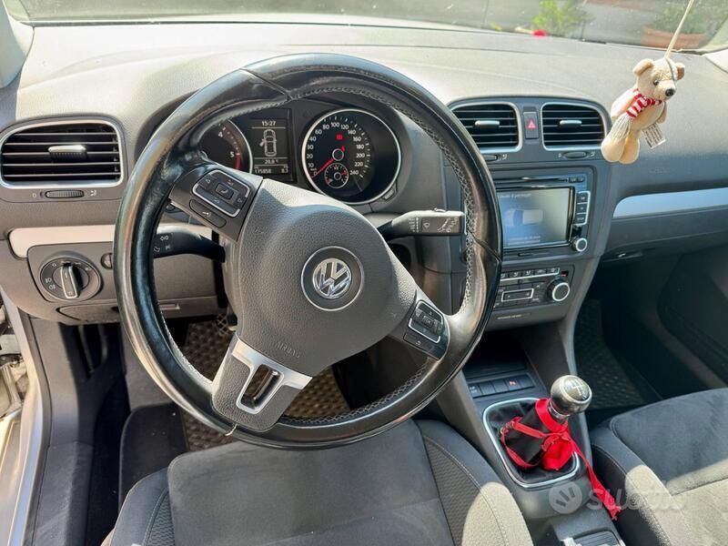 Usata VW Golf VI Highline 110 CV (80 kW) 2009 Grigio Utilitaria