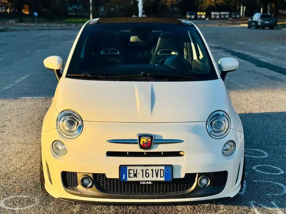 Usata Abarth 595C Turismo 160 CV (117 kW) 2014 Bianco Cabrio