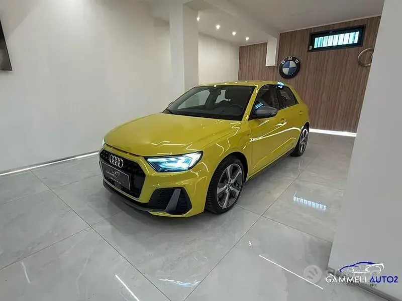 Usata Audi A1 Sportback S-Line 200 CV (147 kW) 2019 Giallo Utilitaria