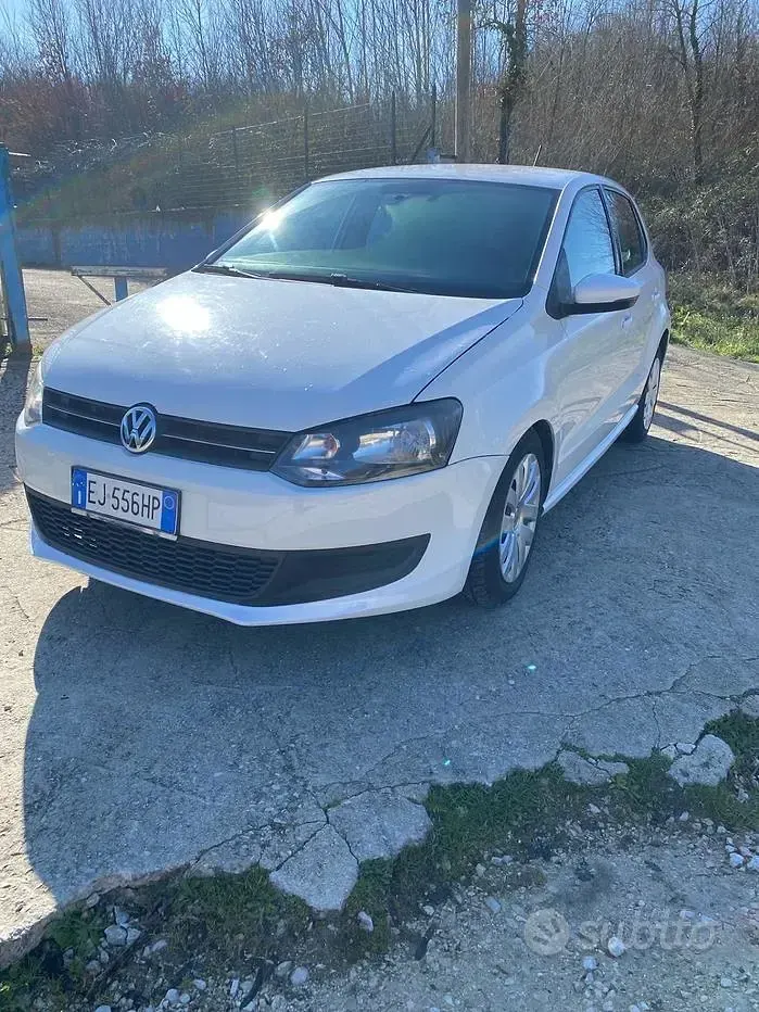 Usata VW Polo 75 CV (55 kW) 2011 Bianco Utilitaria