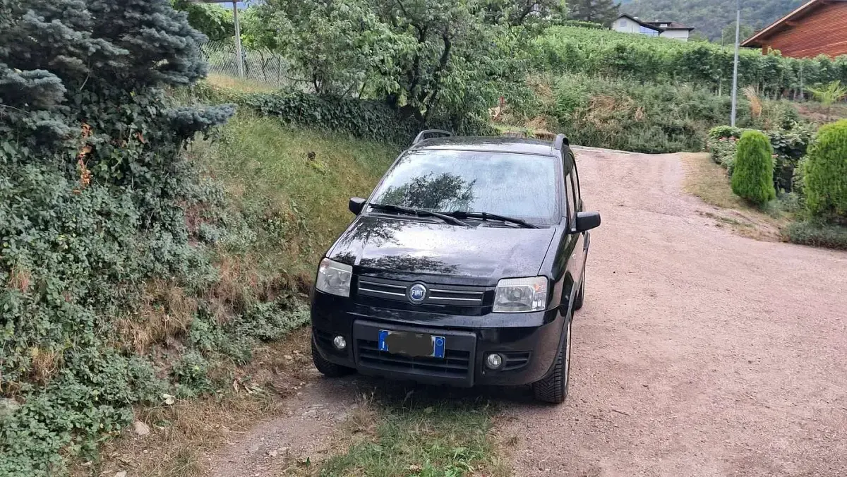 Usata Fiat Panda 4x4 Climbing 60 CV (44 kW) 2007 Nero Utilitaria