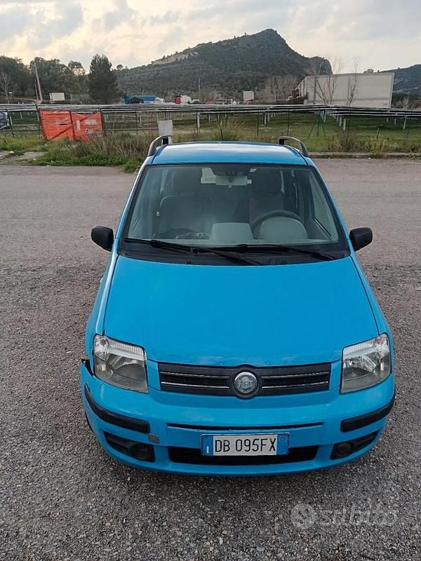 Usata Fiat Panda 70 CV (51 kW) 2008 Blu Utilitaria