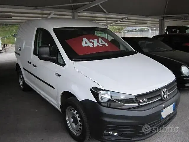 Usata VW Caddy 122 CV (89 kW) 2019 Bianco Monovolume