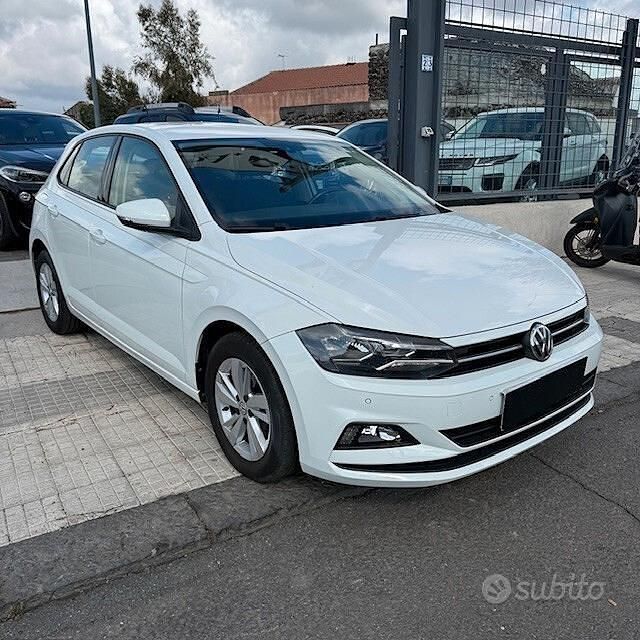 Usata VW Polo Comfortline 95 CV (69 kW) 2019 Bianco Utilitaria