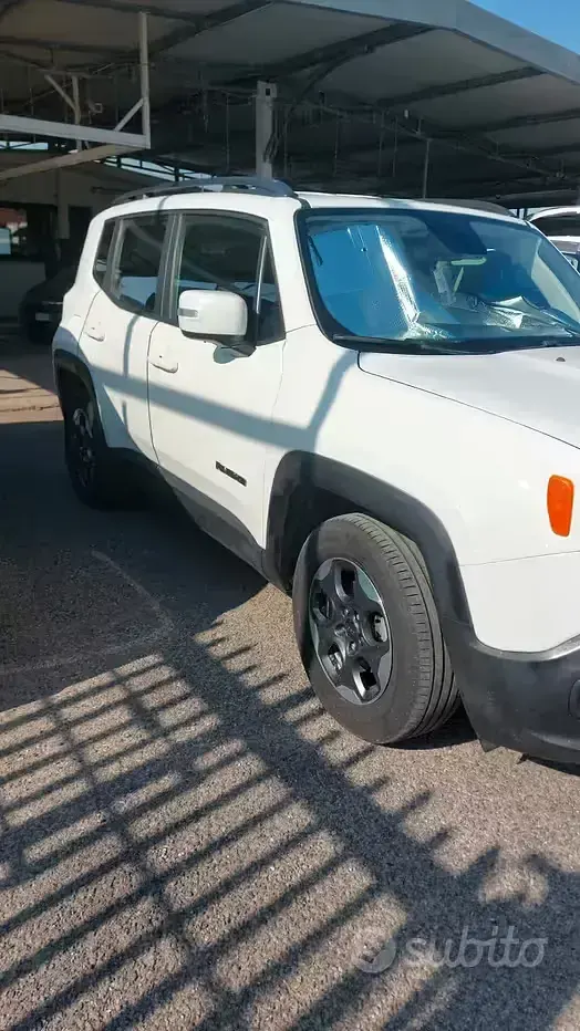 Usata Jeep Renegade 105 CV (77 kW) 2018 Bianco SUV
