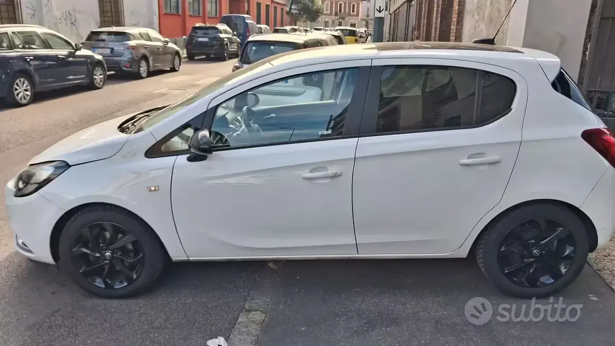 Usata Opel Corsa Innovation 69 CV (50 kW) 2017 Bianco Utilitaria