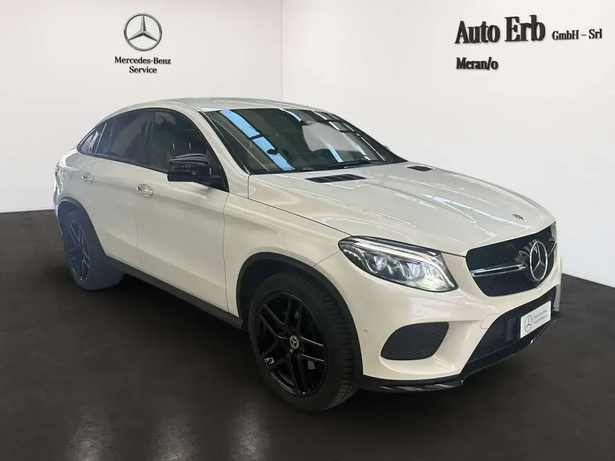 Usata Mercedes GLE350 Premium Plus 258 CV (189 kW) 2018 Bianco SUV