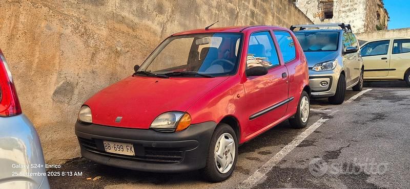 Rosso Usata 1998 Fiat 600 S Due volumi | 1300 € (Buon prezzo) - Immagine 1/2