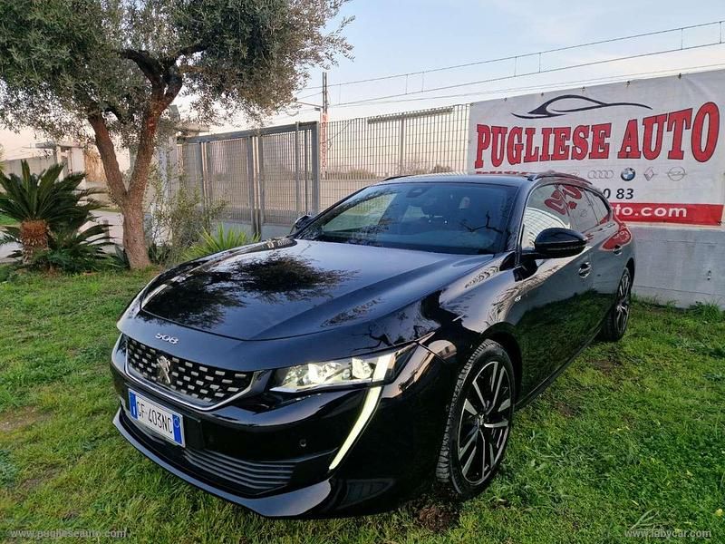 Usata Peugeot 508 GT-line 131 CV (96 kW) 2021 Nero Berlina
