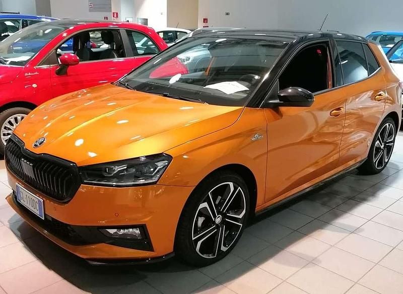 Usata Skoda Fabia Monte Carlo 150 CV (110 kW) 2022 Bronzo Utilitaria
