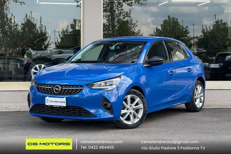 Usata Opel Corsa Elegance 102 CV (75 kW) 2021 Blu Berlina