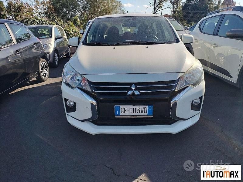 Usata Mitsubishi Space Star Invite 80 CV (58 kW) 2021 Bianco Utilitaria