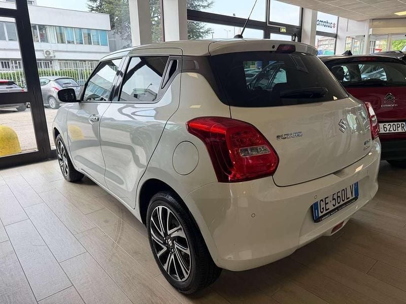 Usata Suzuki Swift 83 CV (61 kW) 2021 Bianco Utilitaria
