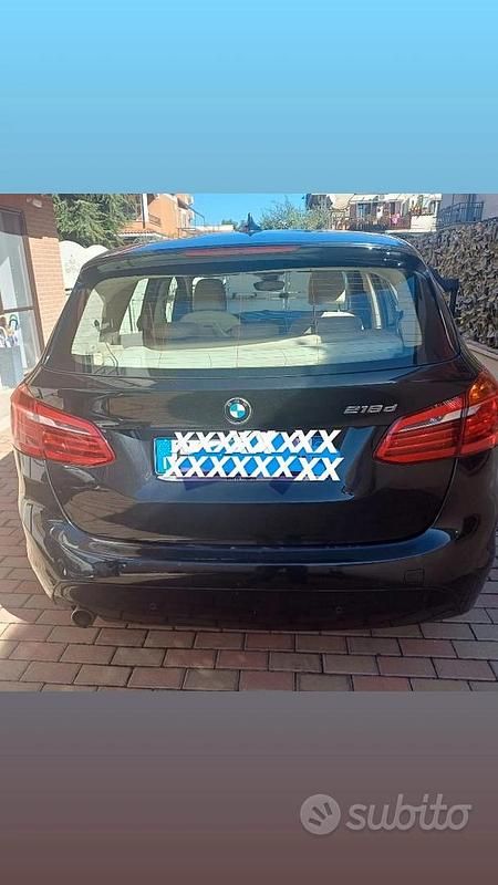 Usata BMW 218 2015 Nero Station wagon