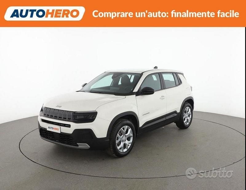 Usata Jeep Avenger Altitude 101 CV (74 kW) 2025 Bianco SUV