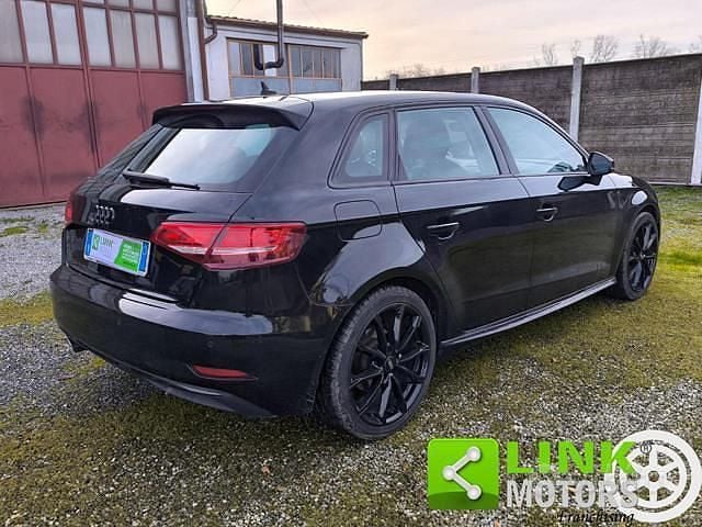 Usata Audi A3 Sport 150 CV (110 kW) 2017 Nero Berlina