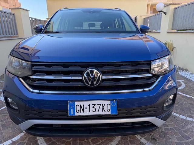 Usata VW T-Cross Style 110 CV (80 kW) 2023 Blu SUV