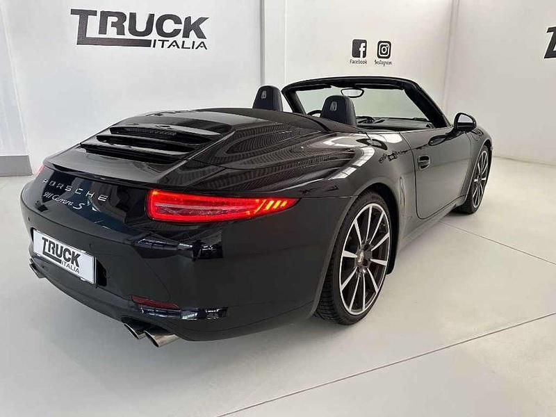 Usata Porsche 911 Carrera S 400 CV (294 kW) 2014 Nero metallizzato Cabrio