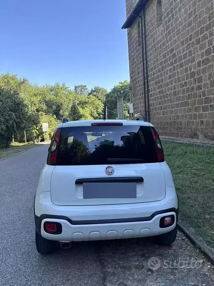 Usata Fiat Panda Cross Cross 95 CV (69 kW) 2018 Bianco Utilitaria
