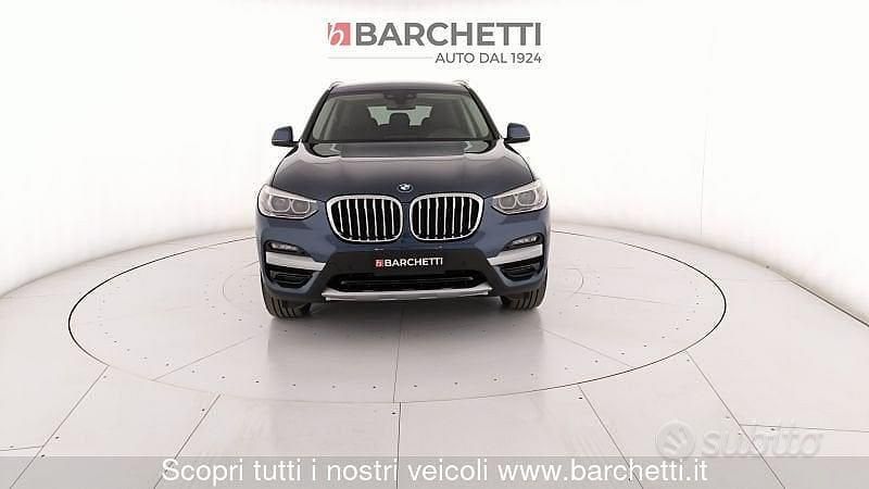 Usata BMW X3 xLine 190 CV (139 kW) 2021 Blu SUV
