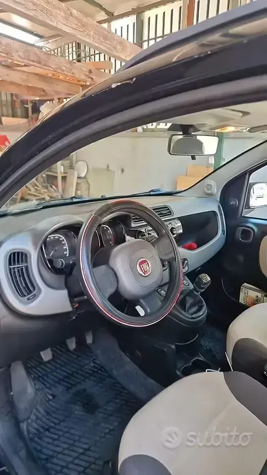 Usata Fiat Panda 69 CV (50 kW) 2013 Nero Utilitaria