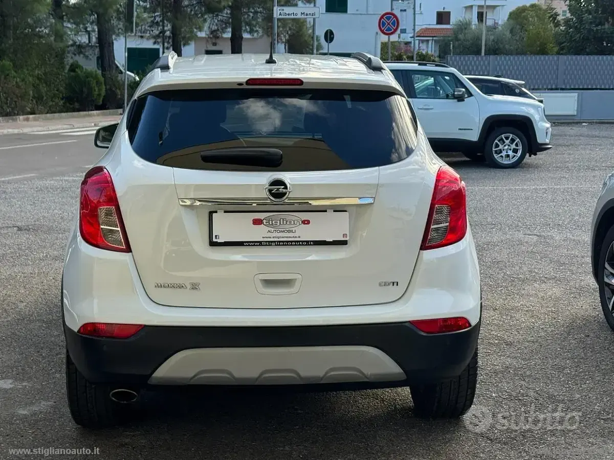 Usata Opel Mokka X S 136 CV (100 kW) 2019 Bianco SUV