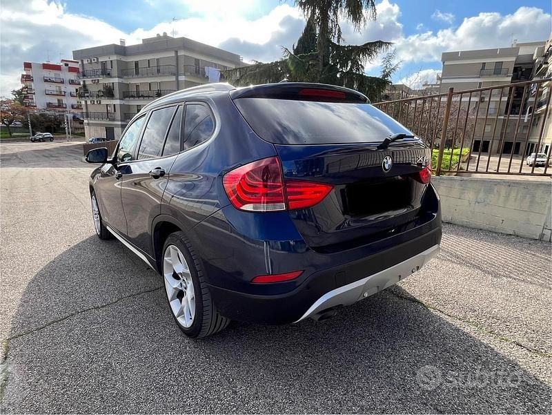 Usata BMW X1 xLine 143 CV (105 kW) 2014 Blu SUV